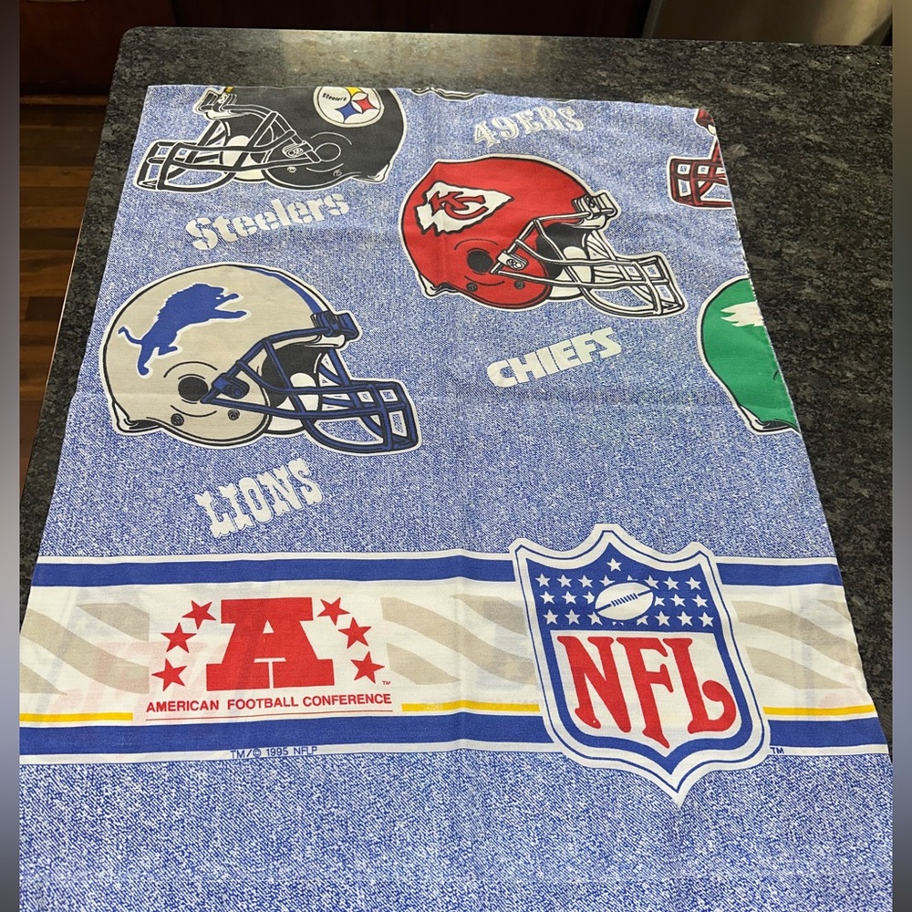 Vintage Official NFL pillow case